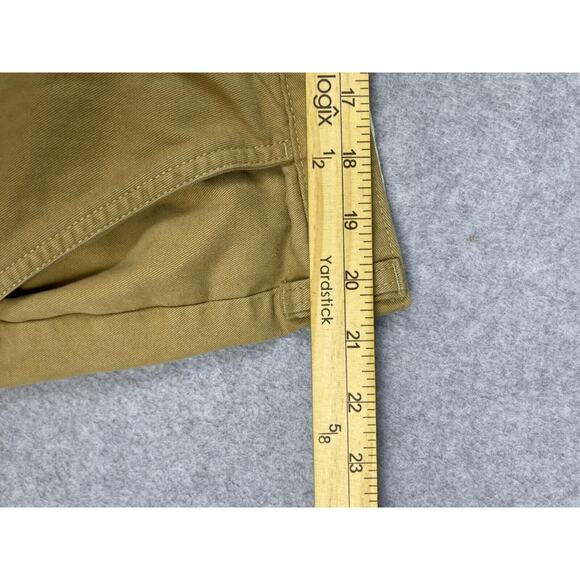 Eddie Bauer Legend Wash Shorts Men's 42 Brown Khaki Chino Classic Preppy - Picture 7 of 10